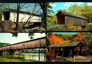 I35 (4) Covered Bridges Babbs, Green Sergeants, Catskills, Dry Brook, Ashtubula