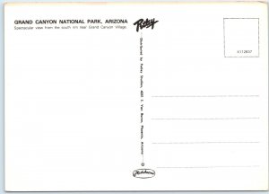 c1970s Grand Canyon National Park, AZ South Rim Sunny Birds Eye Photo 4x6 PC M10