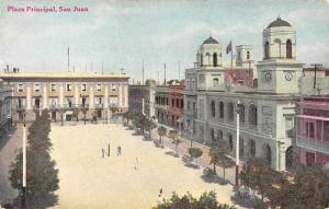 Plaza Principal San Juan Puerto Rico  Antique Postcard L2842