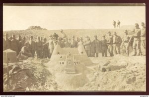 dc1163 - ITALY MILITARY 1911-12 Italo-Turkish War. Soldiers. Real Photo Postcard