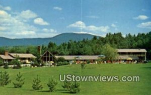 Alpine Motor Lodge - Stowe, Vermont VT Postcard