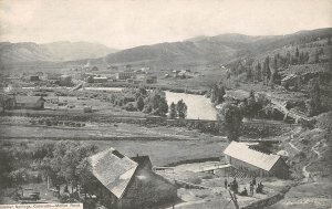 Sulphur Springs Colorado Moffat Road, Aerial View, B/W Lithograph Pc U8461