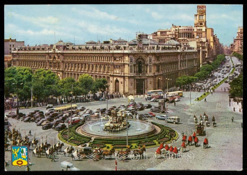 Madrid - Cibeles y calle de Alcala