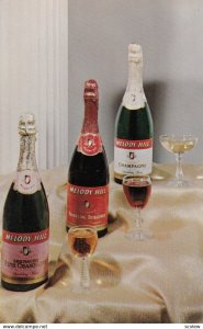 ADV:  MELODY HILL California Wines & Champagne , 50-60s