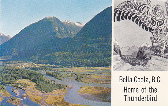 Canada Coastal Valley View Bella Coola British Columbia