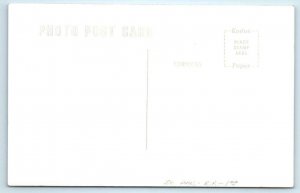 RPPC  PICKSTOWN, South Dakota SD ~ Spillway FORT RANDALL DAM ca 1950s  Postcard