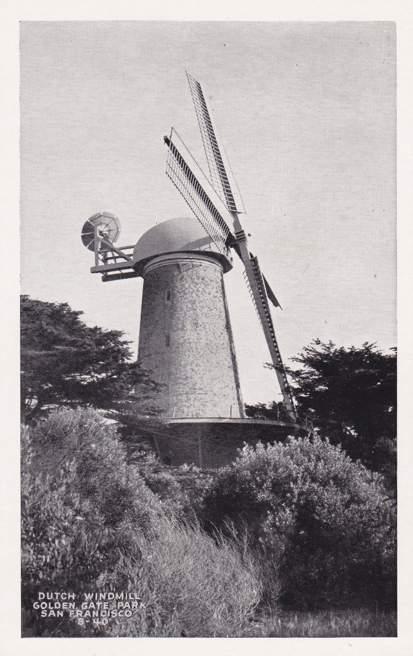 Dutch Windmill Golden Gate Park San Francisco CA, California