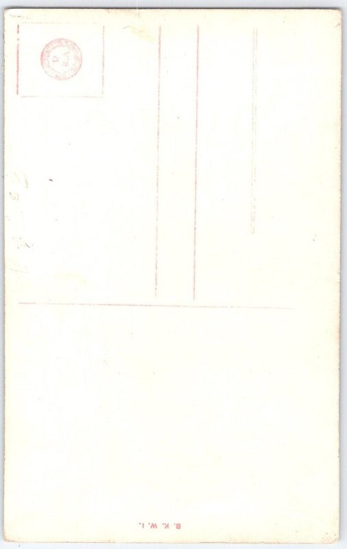 1912 Vienna Eucharistic Congress Papal Legate van Rossum RPPC Postcard