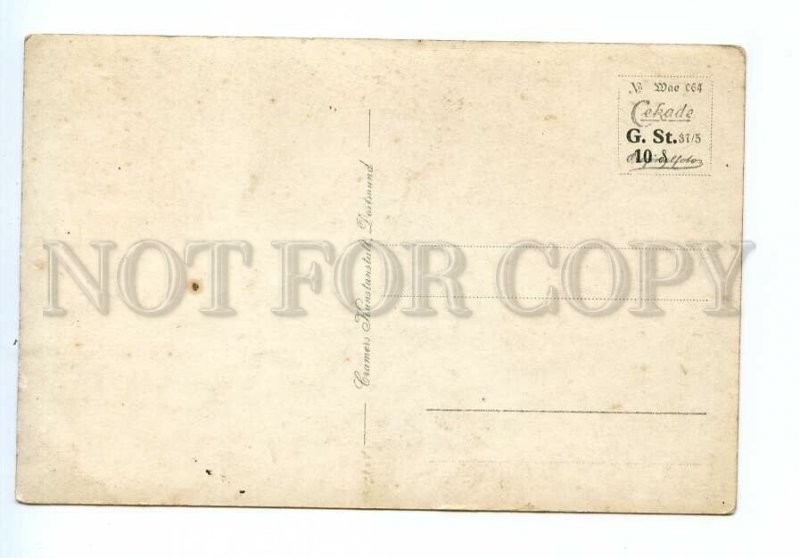 499593 GERMANY Warnemunde Lighthouse ship liner photographic Old postcard