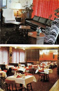 NEWTON, IA Iowa  HOLIDAY INN Lounge~Restaurant  ROADSIDE c1960's Chrome Postcard