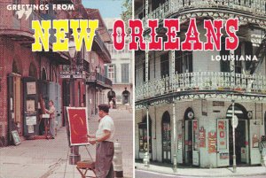 Louisiana New Orleans Greetings From