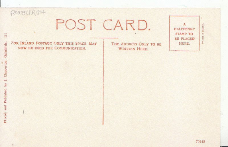 Scotland Postcard - Gateway at Abbotsford, Showing Old-Edinburgh Cross Ref 2847A