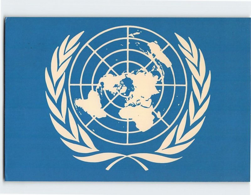Postcard Official Emblem of the United Nations, New York