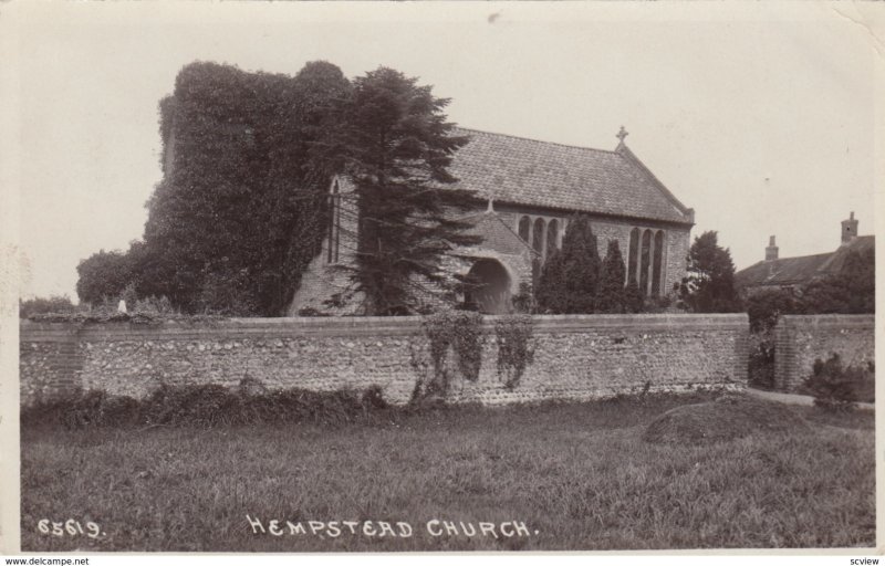 RP: Hempstead Church , NORFOLK , England , 1913