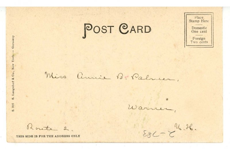 NH - Warner. On the River