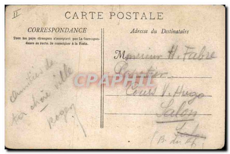 Postcard Old Roquefavour Arc The Railway Bridge