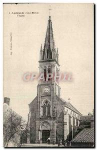 Loublande Old Postcard L & # 39eglise