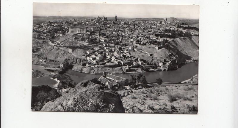 BF33314 toledo vista eneral y rio tajo spain front/back image 