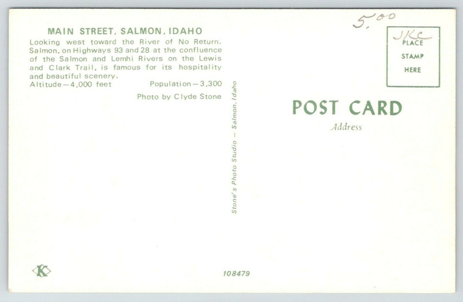 Salmon IdahoMain StreetA1 Used Cars & TrucksFord DealerV Store