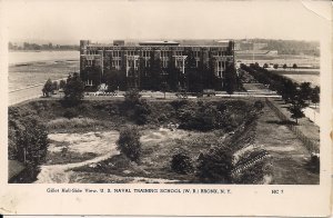 RPPC US Navy WWII, Bronx, From WAVE, Female Sailor, Training Station, 1944 Women