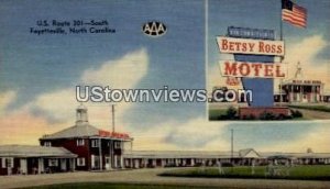 Betsy Ross Motel and Dining Room in Fayetteville, North Carolina