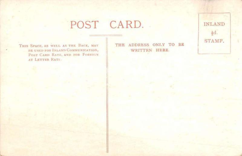 Halifax England UK Woolshops Market Street Scene Antique Postcard K98733