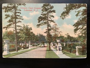 Vintage Postcard 1907-1915 Georgian Court College Grounds Lakewood New Jersey