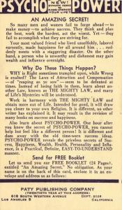 Advertising Psycho Power, Dynamic Force to Radio-Energize your Life (1951)