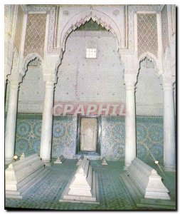 Postcard Modern Marrakech Saadian Tombs