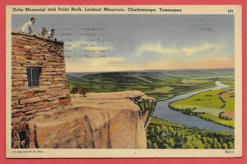 Ochs Memorial and Point Rock, Lookout Mountain, Chatanooga, Tennessee