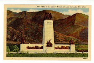 UT - Salt Lake City. This Is The Place Monument