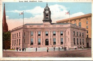 Connecticut Stamford Town Hall 1921