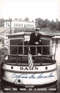 Capt Don Saunders, Author of When the Moon is a Silver Canoe - Misc, Wisconsi...