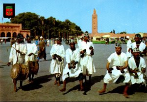 Morocco  Typical Morocco Folklore Local Musicians