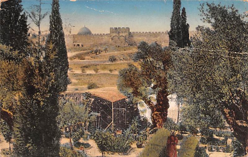 JerUSA lem Garden of Gehsemane Israel Postal Used Unknown 