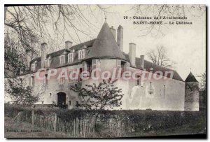 Postcard Old Castles Avallonnais The Saint More Chtateau