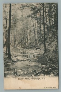 PARK RIDGE NJ LEAEH'S GLEN ANTIQUE POSTCARD