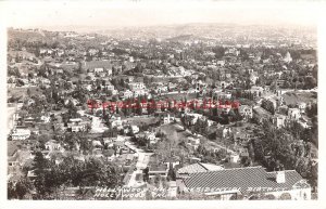 CA, Hollywood, California, Hollywood Hills Resedential District, RPPC