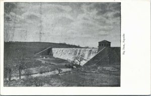 Postcard MA Worcester County Southborough Fayville Big Dam UDB ~1905 H18