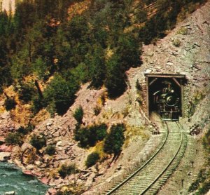 Shasta Route Ca Railroad Tunnel En Vache Creek Canon 1910s Unp PNC Carte Postale