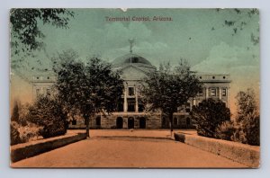 TERRITORIAL CAPITAL ARIZONA TEMPE POSTCARD 1907