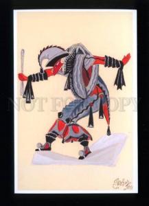 175071 RUSSIA Seregei Sudeikin Costume Design Ballet symbolism