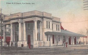 Fort Smith Arkansas Frisco Station Vintage Postcard AA34677