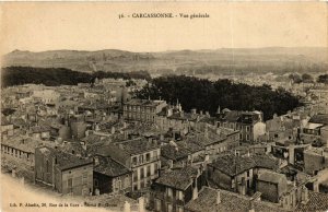 CPA Carcassonne Vue Generale FRANCE (1012929)