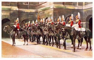 London Whitehall,  Changing of the Lifeguards