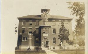 IA   DANBURY   ST PATRICKS ACADEMY   1908 RPPC postcard