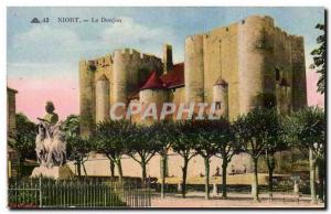 Niort - Le Donjon Old Postcard