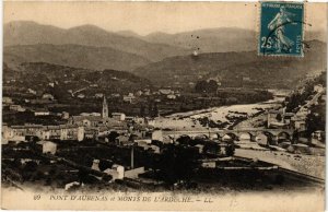 CPA AUBENAS - Pont d'AUBENAS et Monts de l'Ardeche (484564)