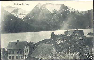 norway norge, OPSTRYN, Panorama (ca. 1910)