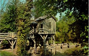 Illinois, Lincoln's New Salem - Saw & Grist Mill - [IL-298]